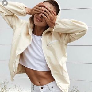 Brandy Melville Yellow Krissy jacket